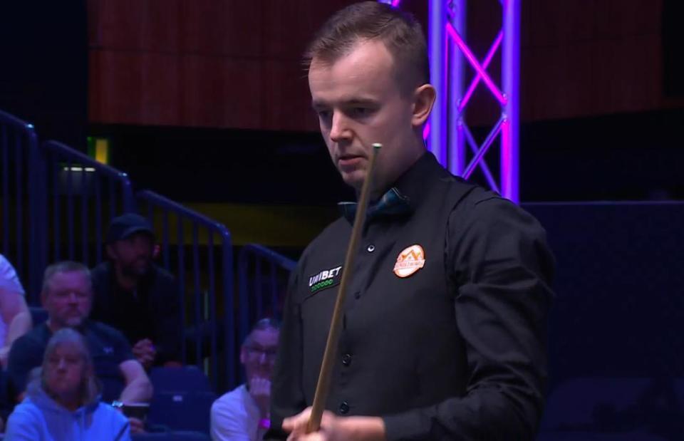 赵心童在尝, vs, 扳回一城